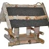Futterhaus Zum Aufhängen Mit Dachpappe 1 Futterhaus Zum Aufhängen Mit Dachpappe -Haustierprodukte 70141 futterhaus birke mit dachpappe 24 x 26 x 22 cm