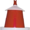 Futterautomat Für Geflügel Rot 3kg -Haustierprodukte 7571 futterautomaten1
