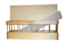 Futterrinne Herwi Mit Deckel Inkl. Schale 40cm